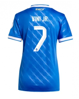 Real Madrid Vinicius Junior #7 Maglia Gara Terza Repliche 2025-26 Donna Maniche Corte